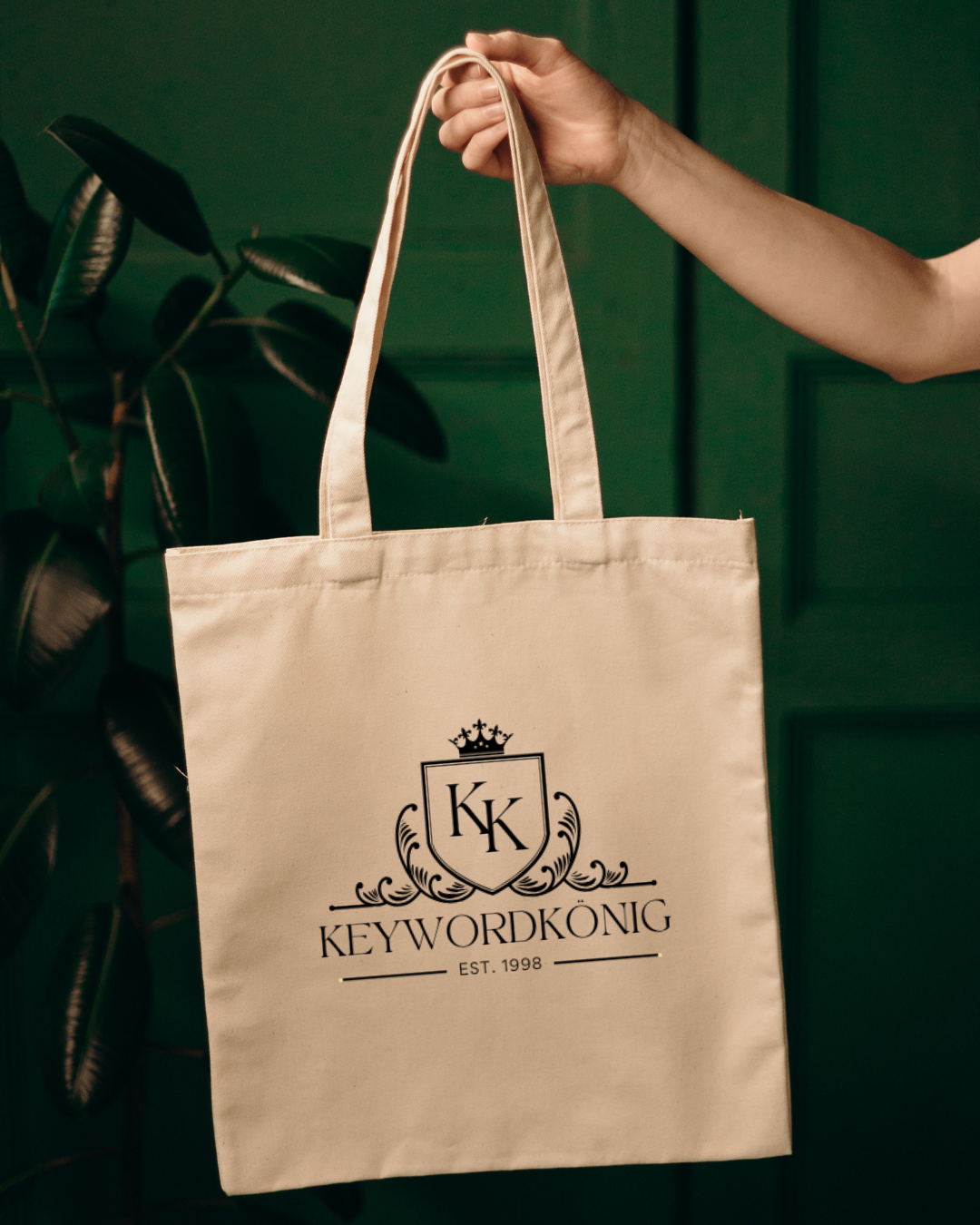 Keywordkönig Tasche – Trage deinen Content stilvoll