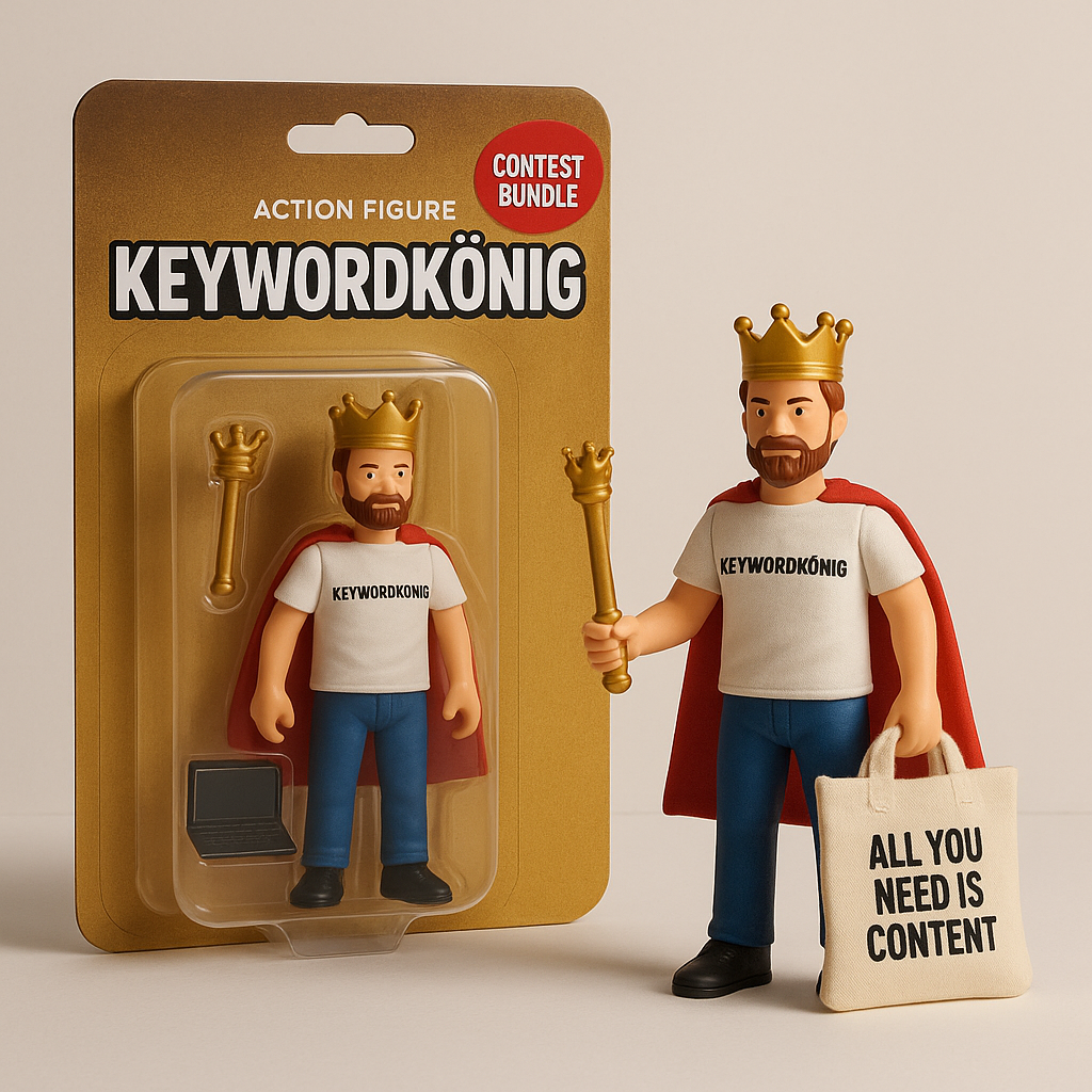 Keywordkönig Action-Figur – Contest Bundle Edition