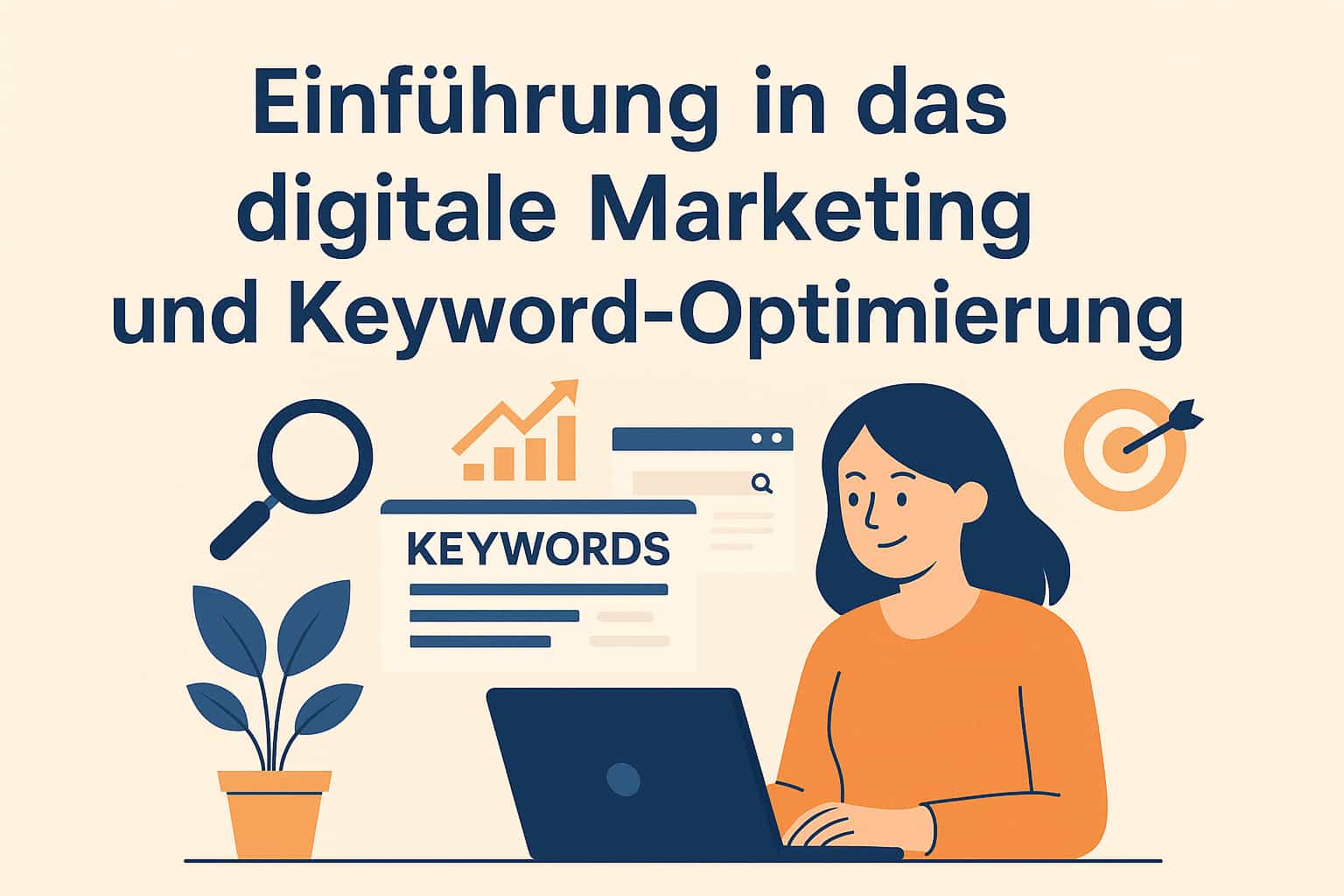 Einführung in das digitale Marketing und Keyword-Optimierung